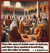 Click to enlarge Warren Camp's Scripture picture of 2 Samuel 2:4 NIV. Warren Camp's Scripture picture of 2 Samuel 2:4 NIV