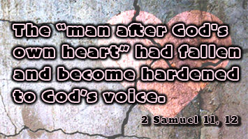 Click to enlarge Warren's custom image of David's hardened heart. Warren's custom image of David's hardened heart