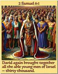 Click to enlarge Warren Camp's Scripture picture of 2 Samuel 6:1 NIV. Warren Camp's Scripture picture of 2 Samuel 6:1 NIV